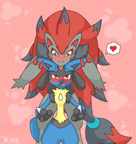 Ash's Poke'Ships! Chapter 5: Ash x female Zoroark, a.